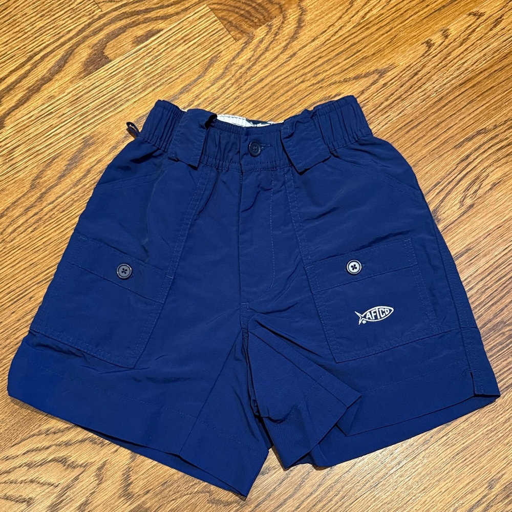 AFTCO Kids Navy Adventure Shorts
